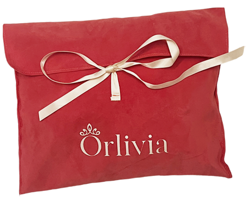 Pochette en velours - Orlivia