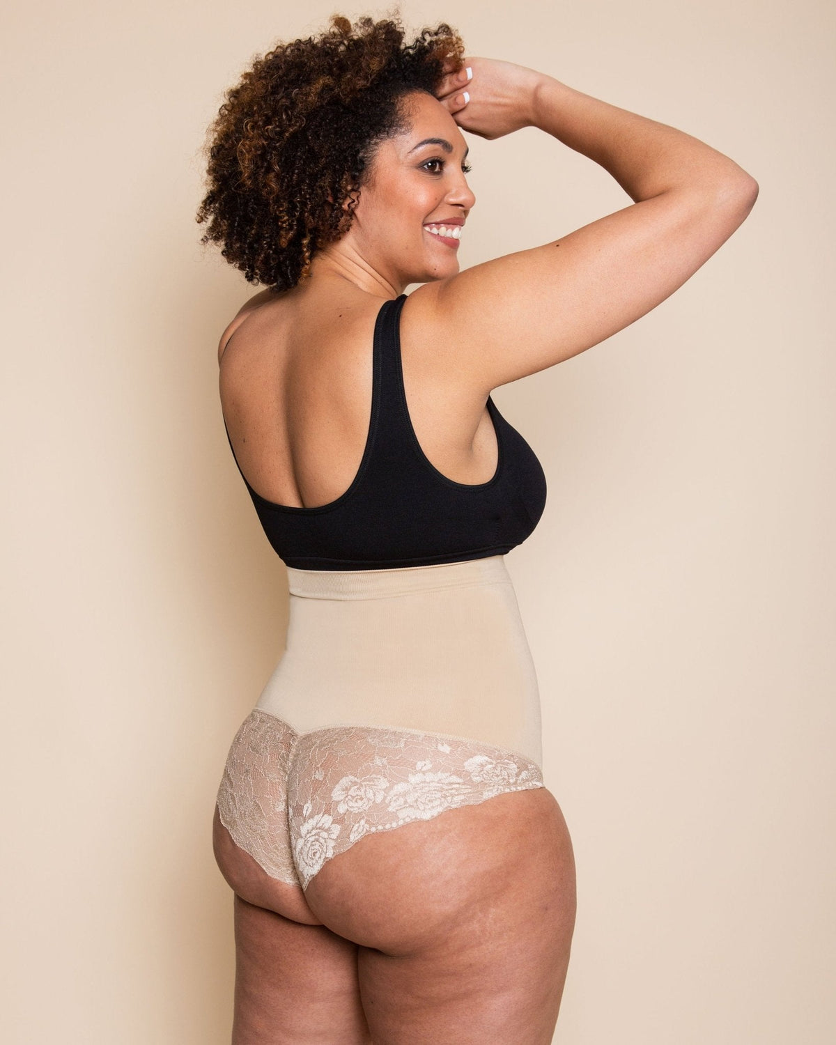 Culotte gainante en dentelle - Rosalia