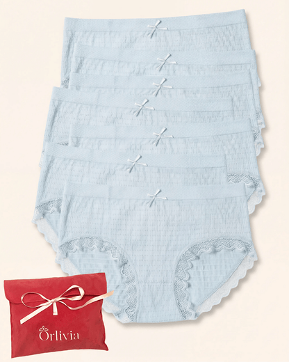 Lot de 7 Culottes Antibactériennes - Bleu