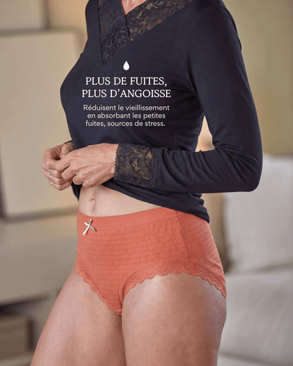 Lot de 7 Culottes Antibactériennes - Orange