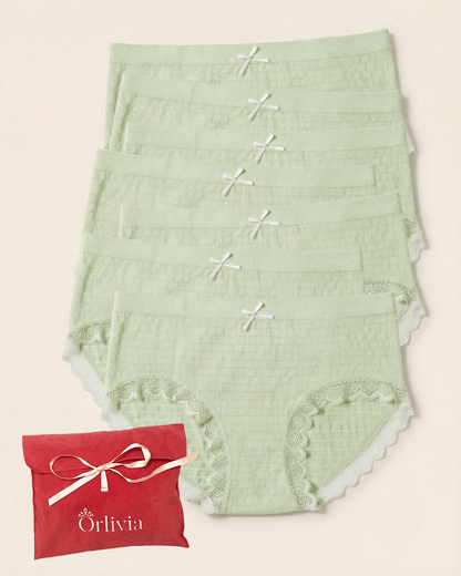 Lot de 7 Culottes Antibactériennes - Vert