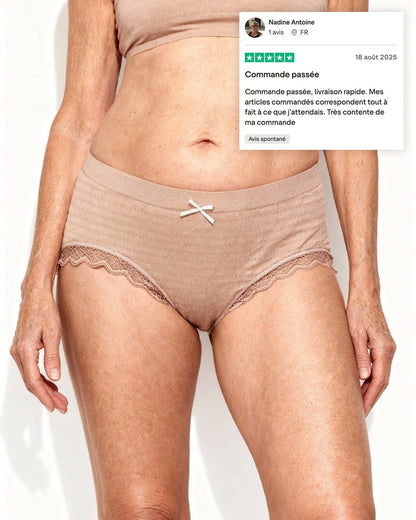 Lot de 7 Culottes Antibactériennes